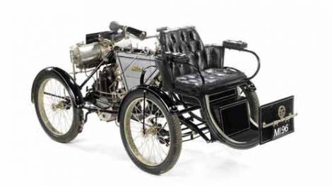 1901 Ariel Quadricycle Headlines Bonhams’ Auction Image
